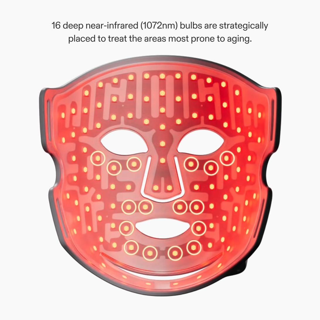 CurrentBody Series 2 illuminated red light therapy session